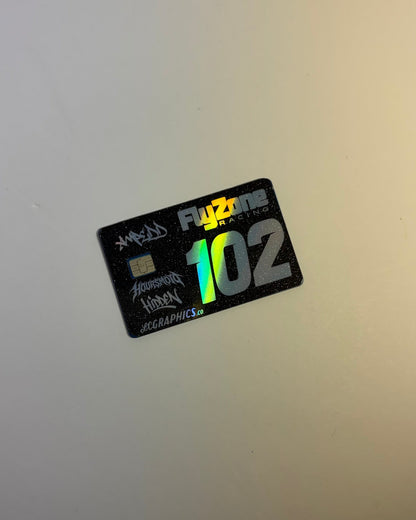 Credit/Debit Card Decal
