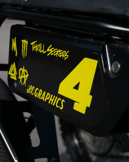 Macfox X1S battery decal