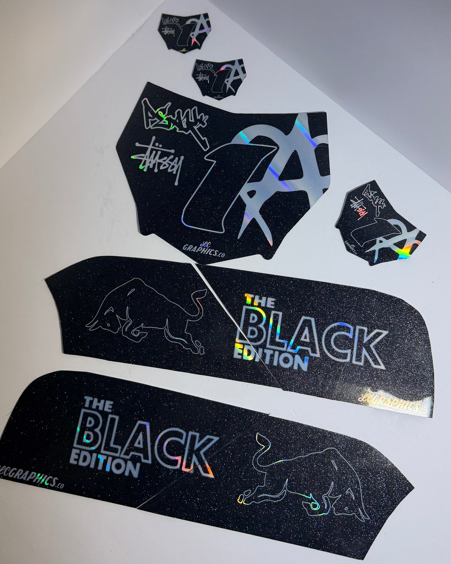 Ridstar battery decal