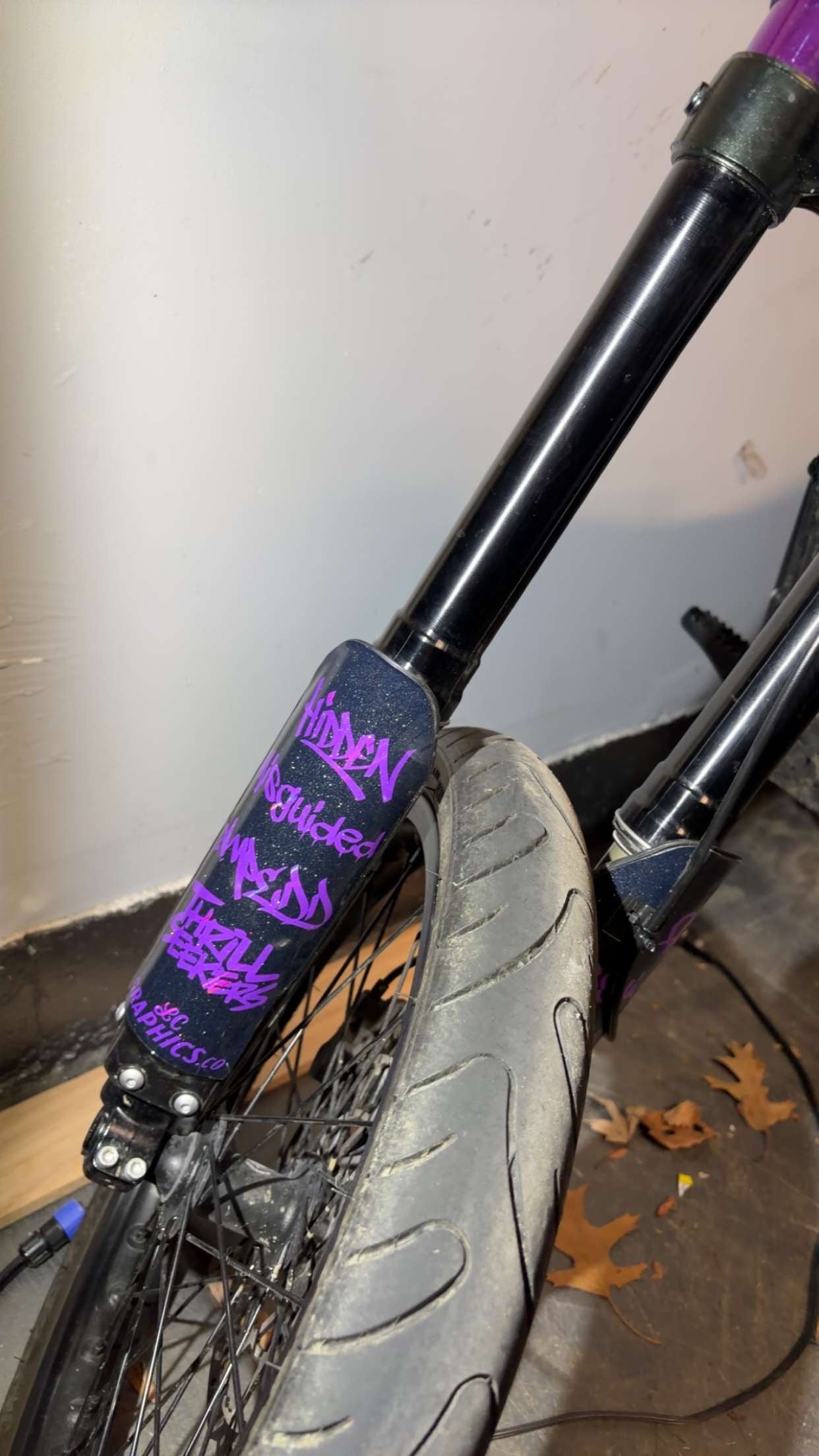 Talaria Newer Fork Guard Decals
