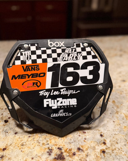 BOX BMX pro plate decal/insert