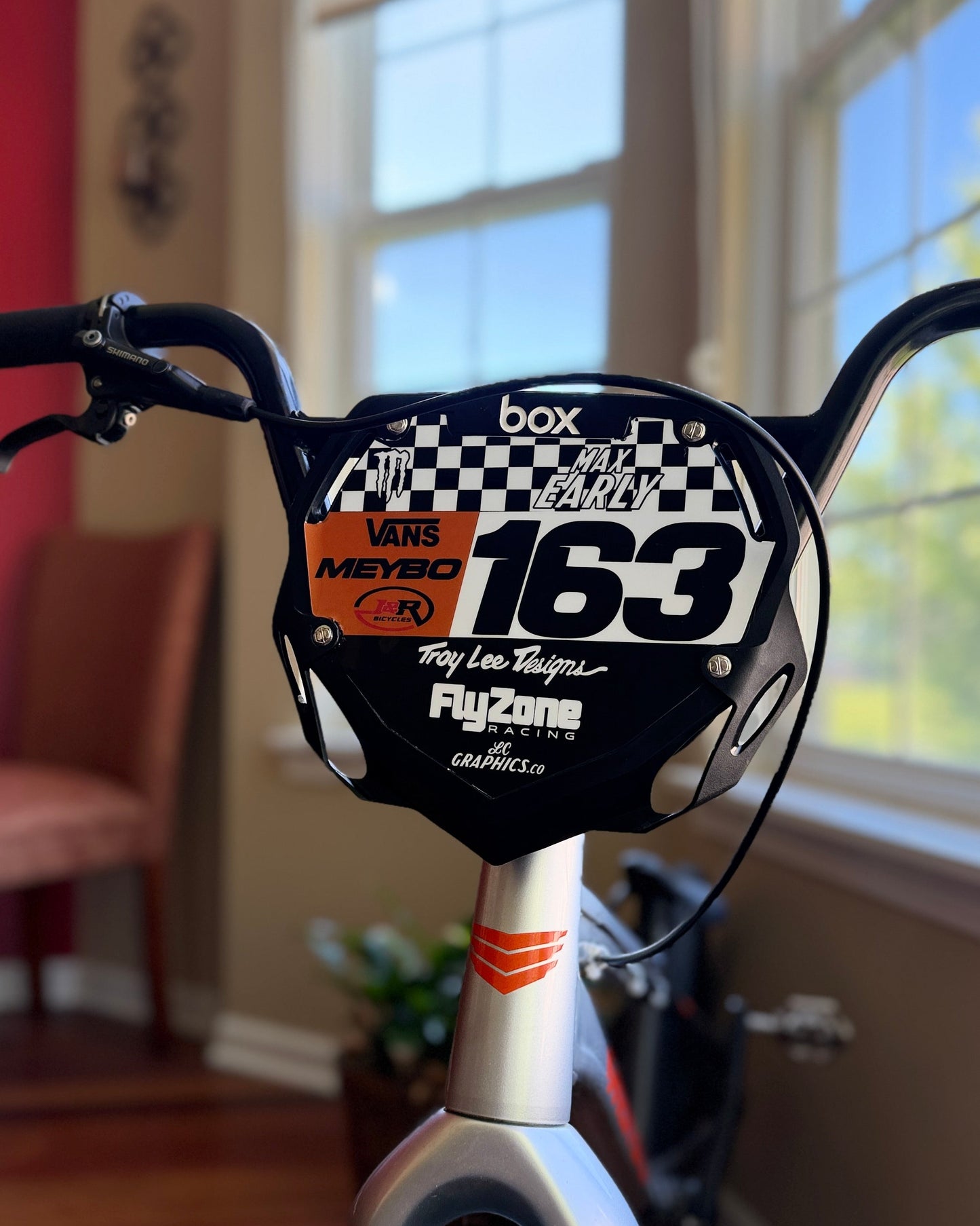 BOX BMX pro plate decal/insert