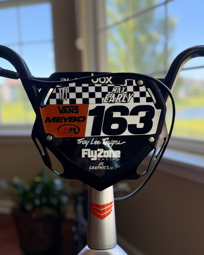 BOX BMX pro plate decal/insert