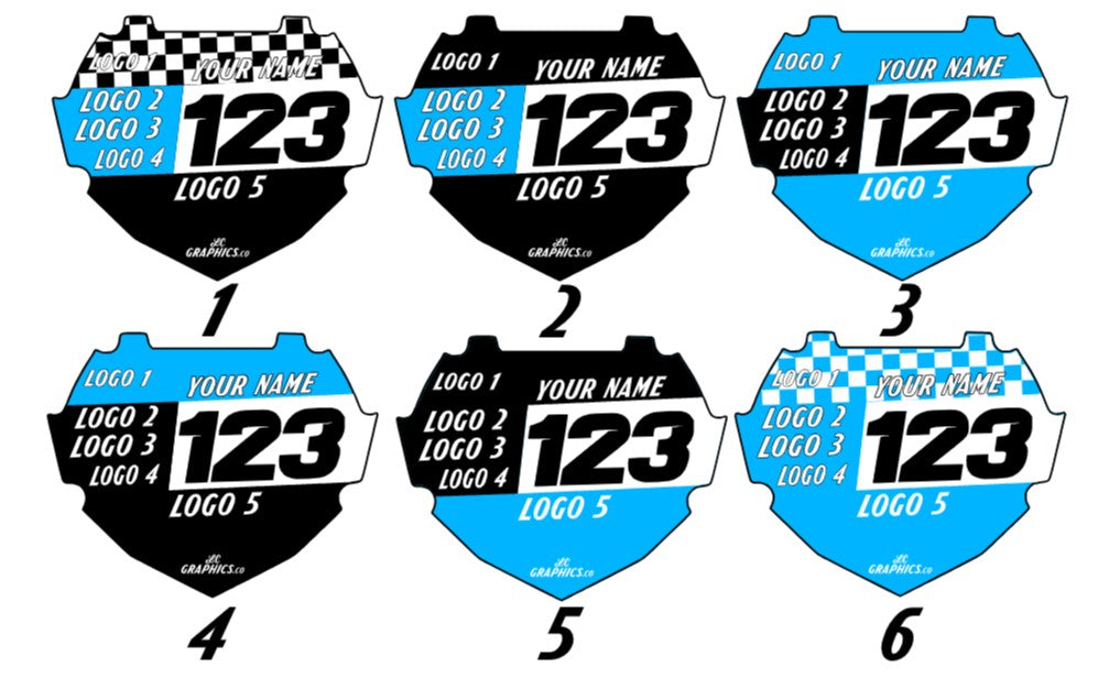 BOX BMX pro plate decal/insert