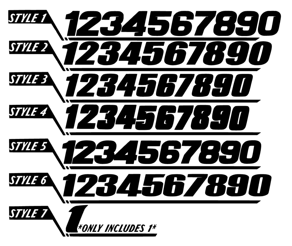 Ridstar battery decal